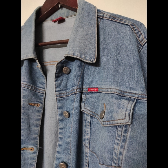 Washed Oversized Denim Jacket - Picture 11 of 13